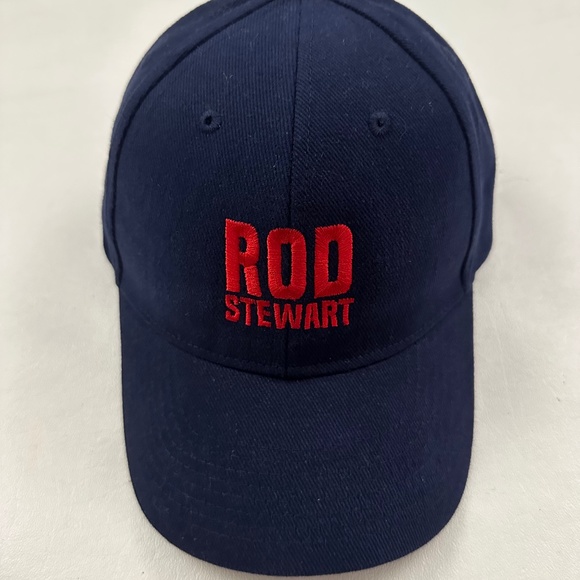 Rod Stewart Blue Baseball Cap Hat Blue - Picture 1 of 5